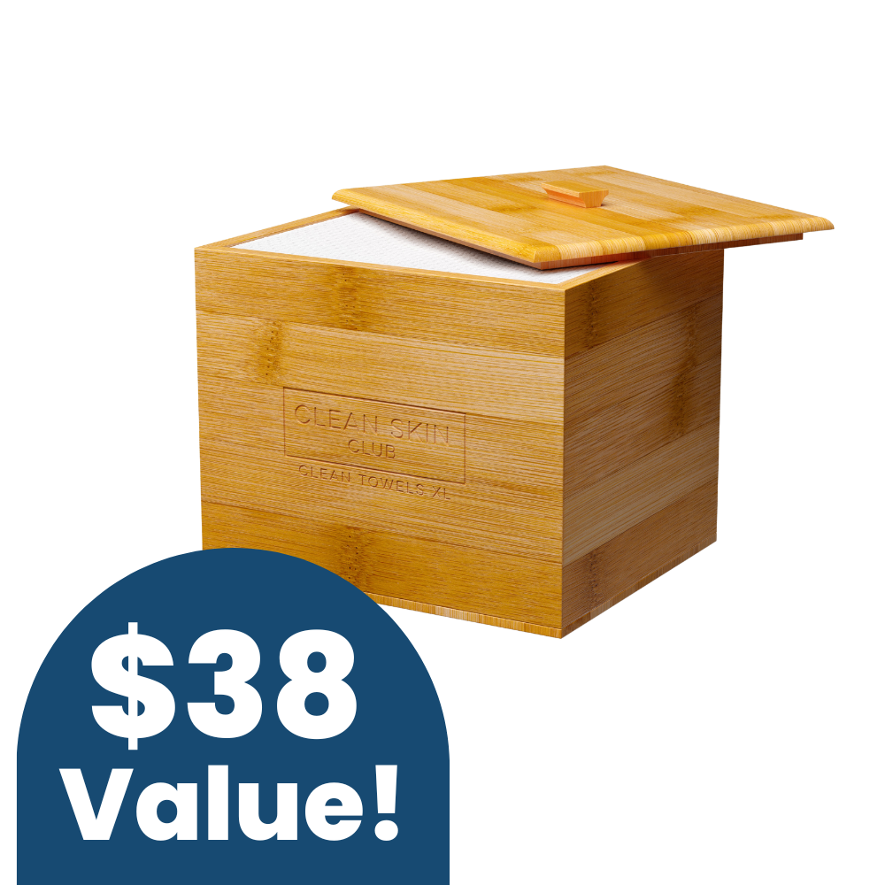 Caja de bambú de lujo GRATIS con tapa (valor de $38)