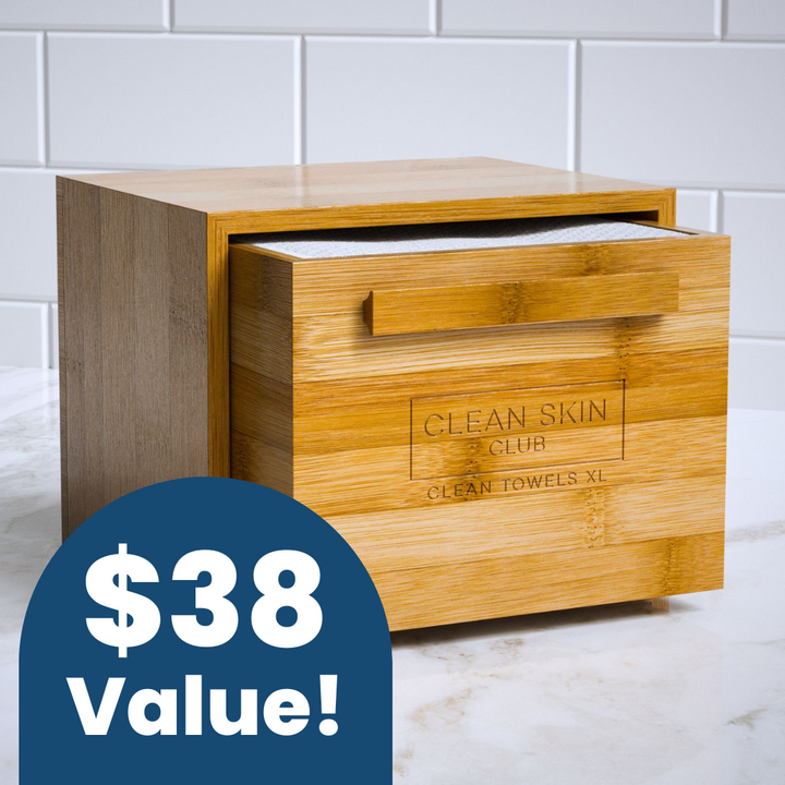 Luxe Bamboo Box with Drawer $38 Value (GIFT)