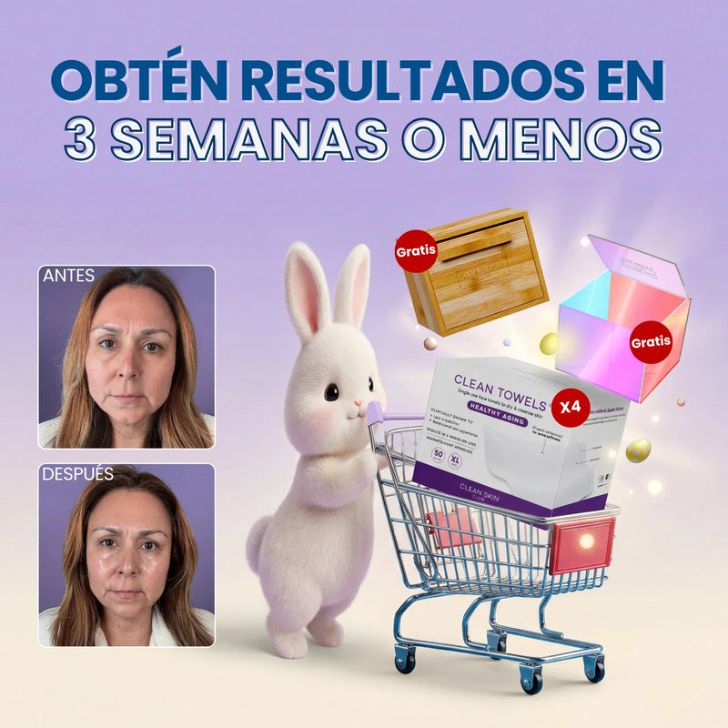 50% de descuento + contenedor gratis