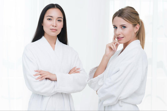 Women with clear faces