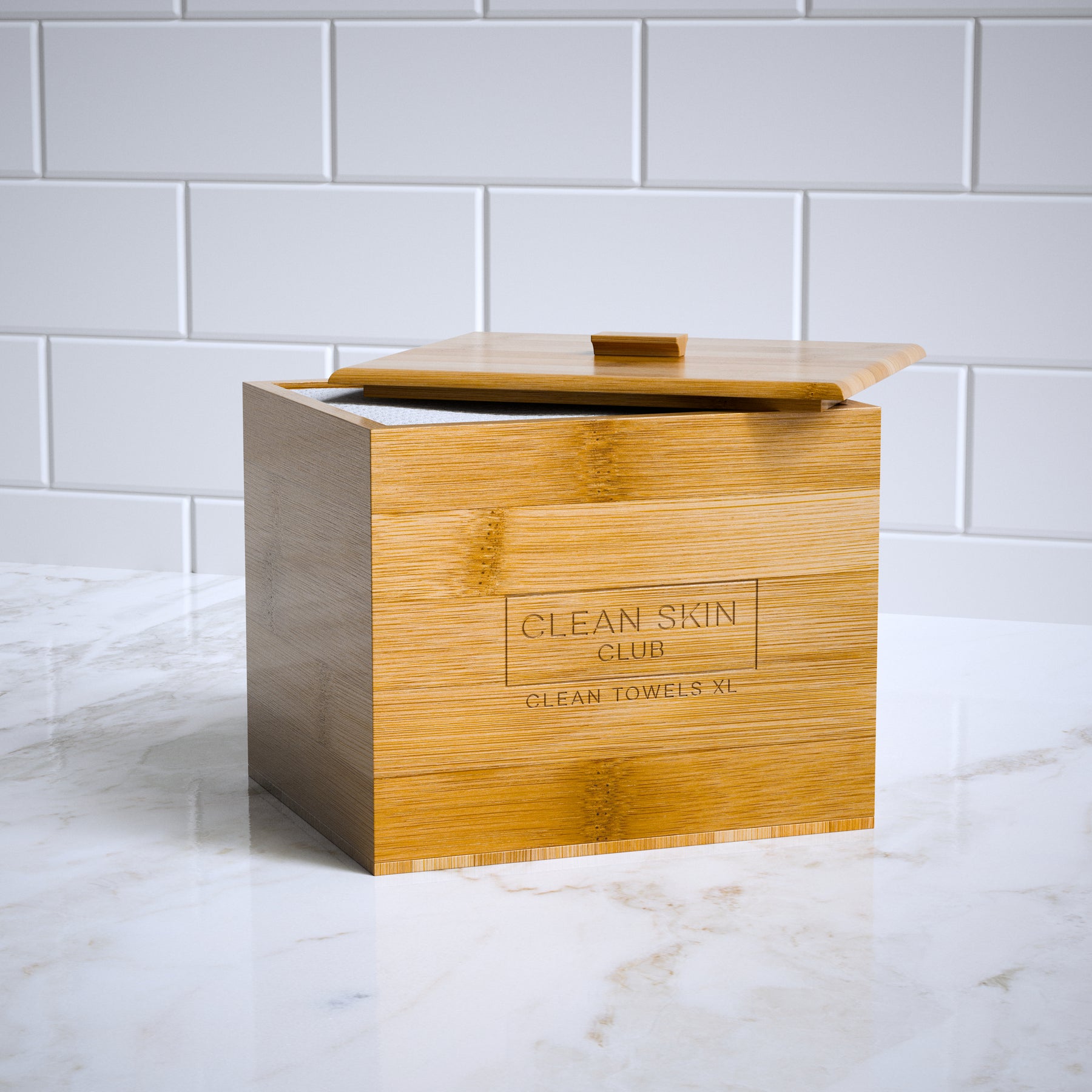 Bamboo Box Cover Container | Elegant & Eco-Friendly Storage – Clean ...