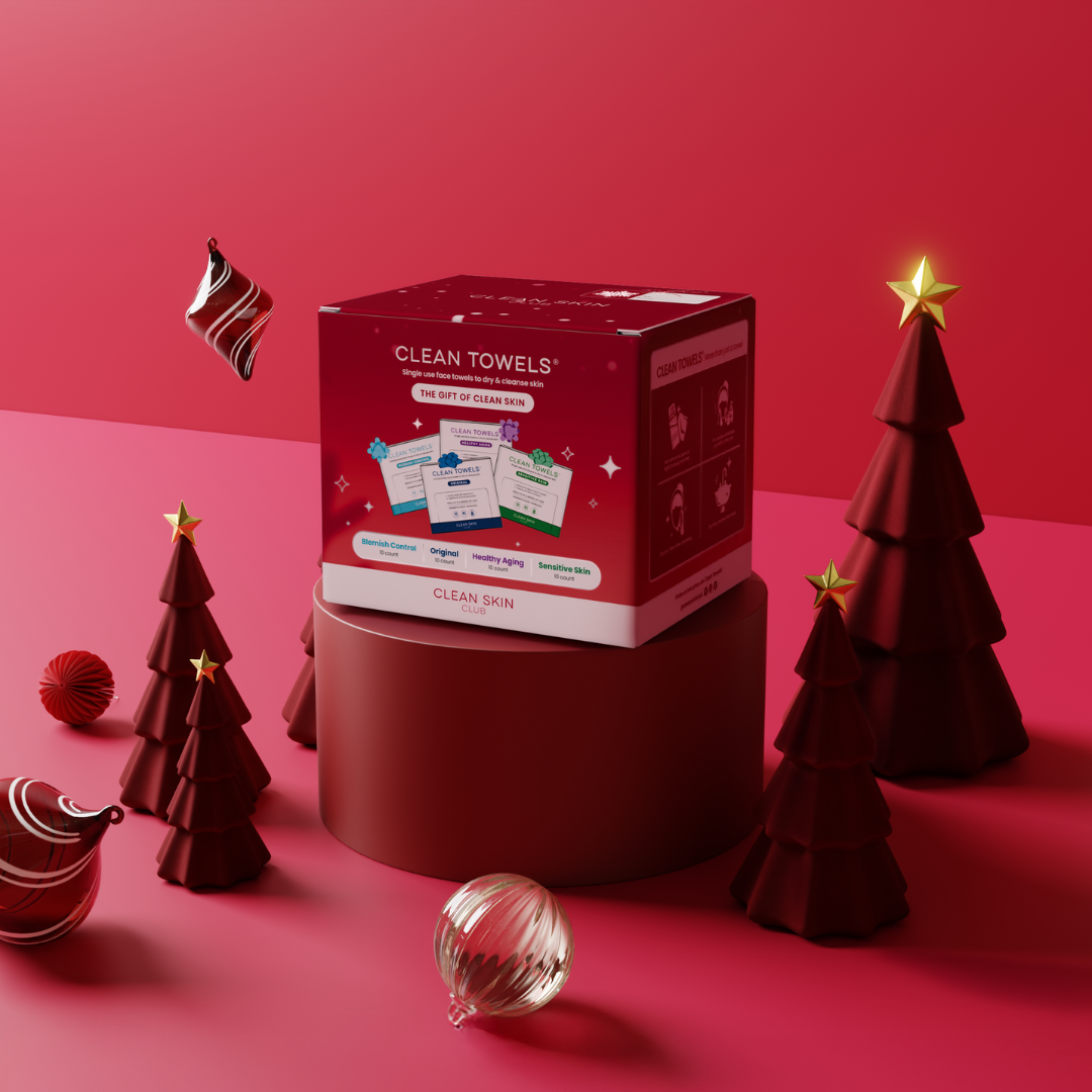 Clean Towels® XL Holiday Travel Variety Gift Box