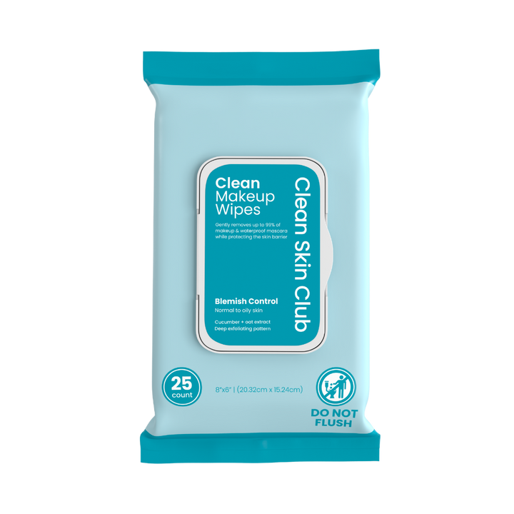 Clean Makeup Wipes Blemish Control