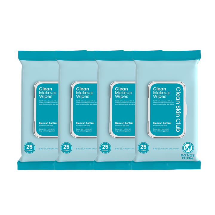 Clean Makeup Wipes Blemish Control
