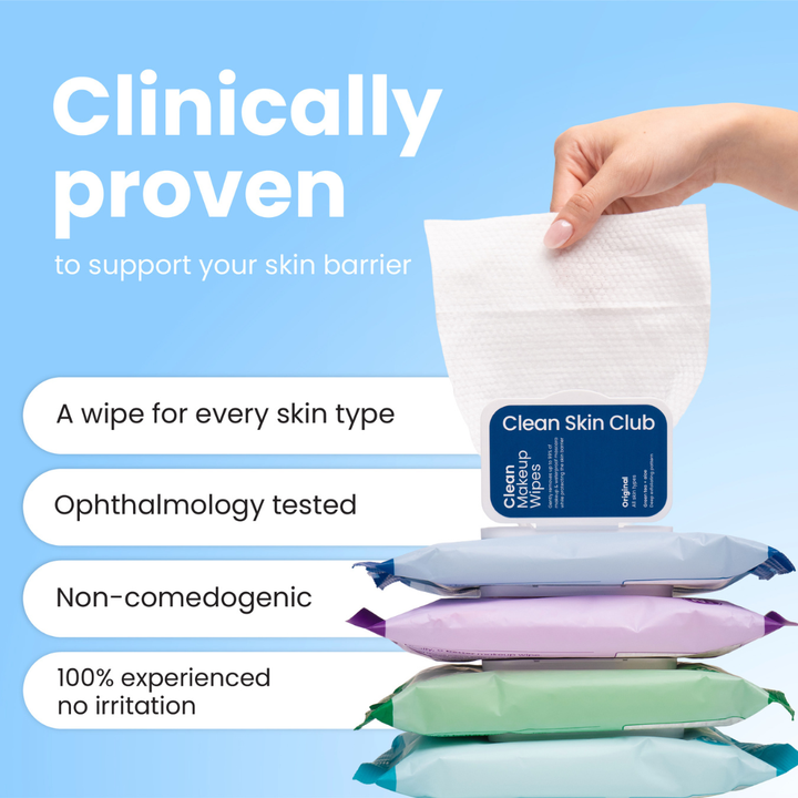 Clean Makeup Wipes Original Travel - 10ct