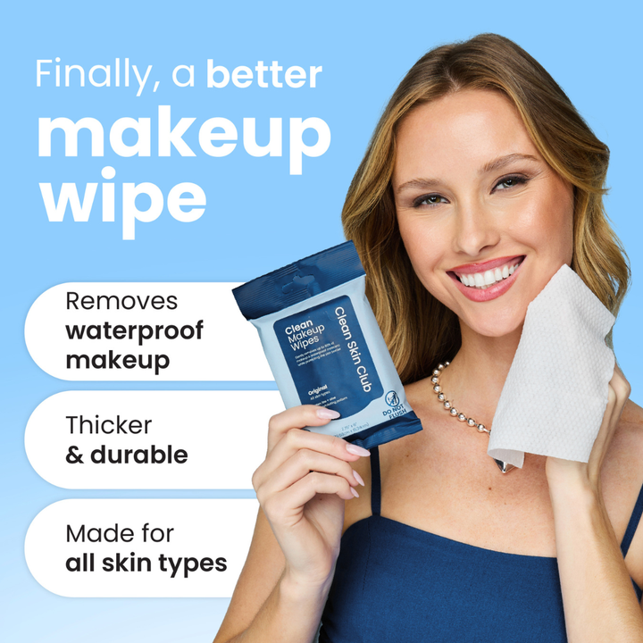 Clean Makeup Wipes Original Travel - 10ct