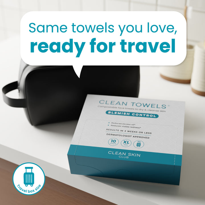 Clean Towels® Blemish Control Travel (10 count)