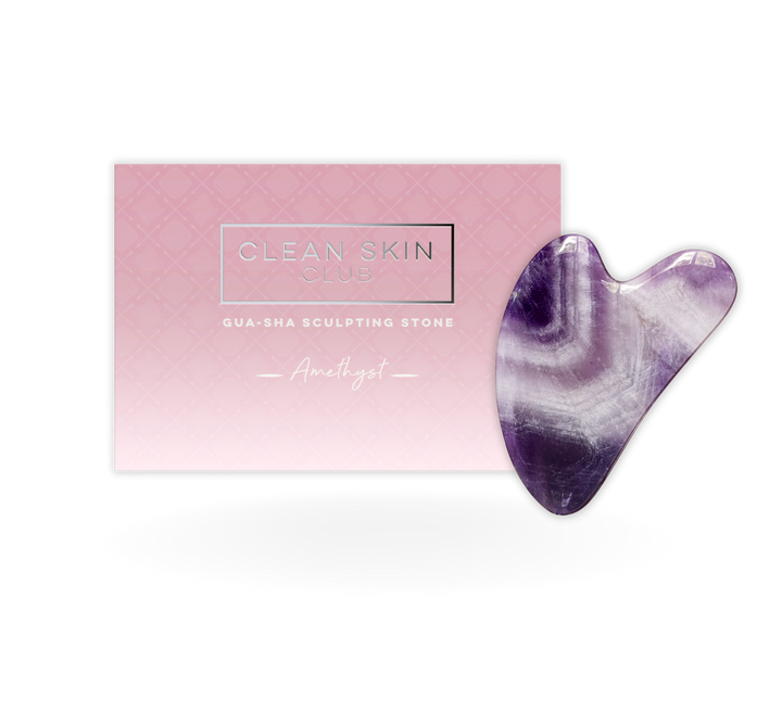 Amethyst Gua Sha Sculpting Stone