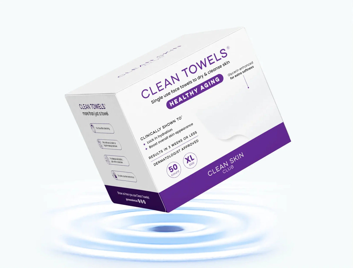 Improve fine lines & wrinkles with just 1 towel