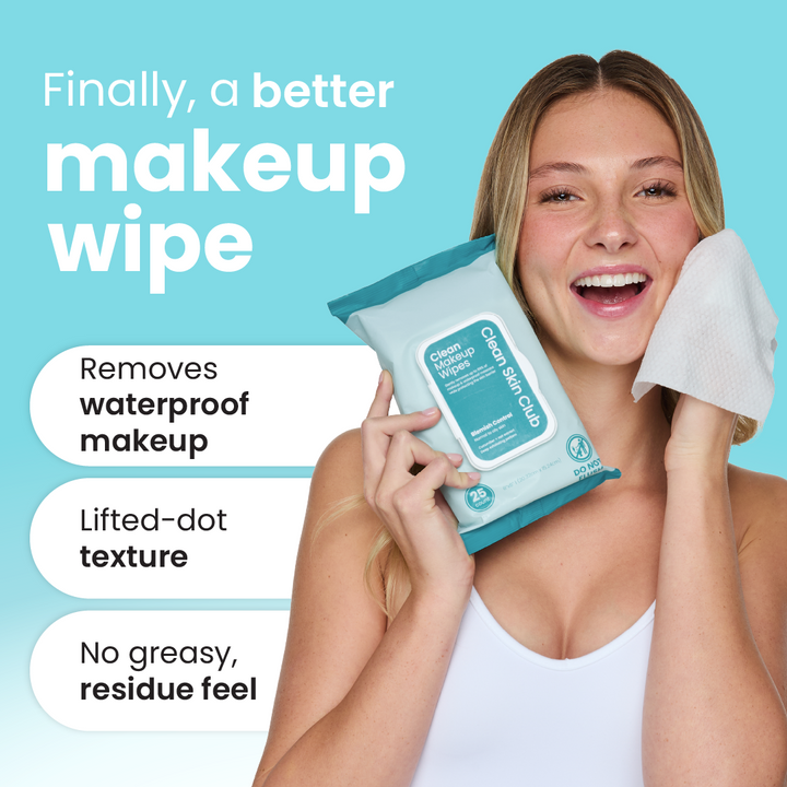 Clean Makeup Wipes Blemish Control