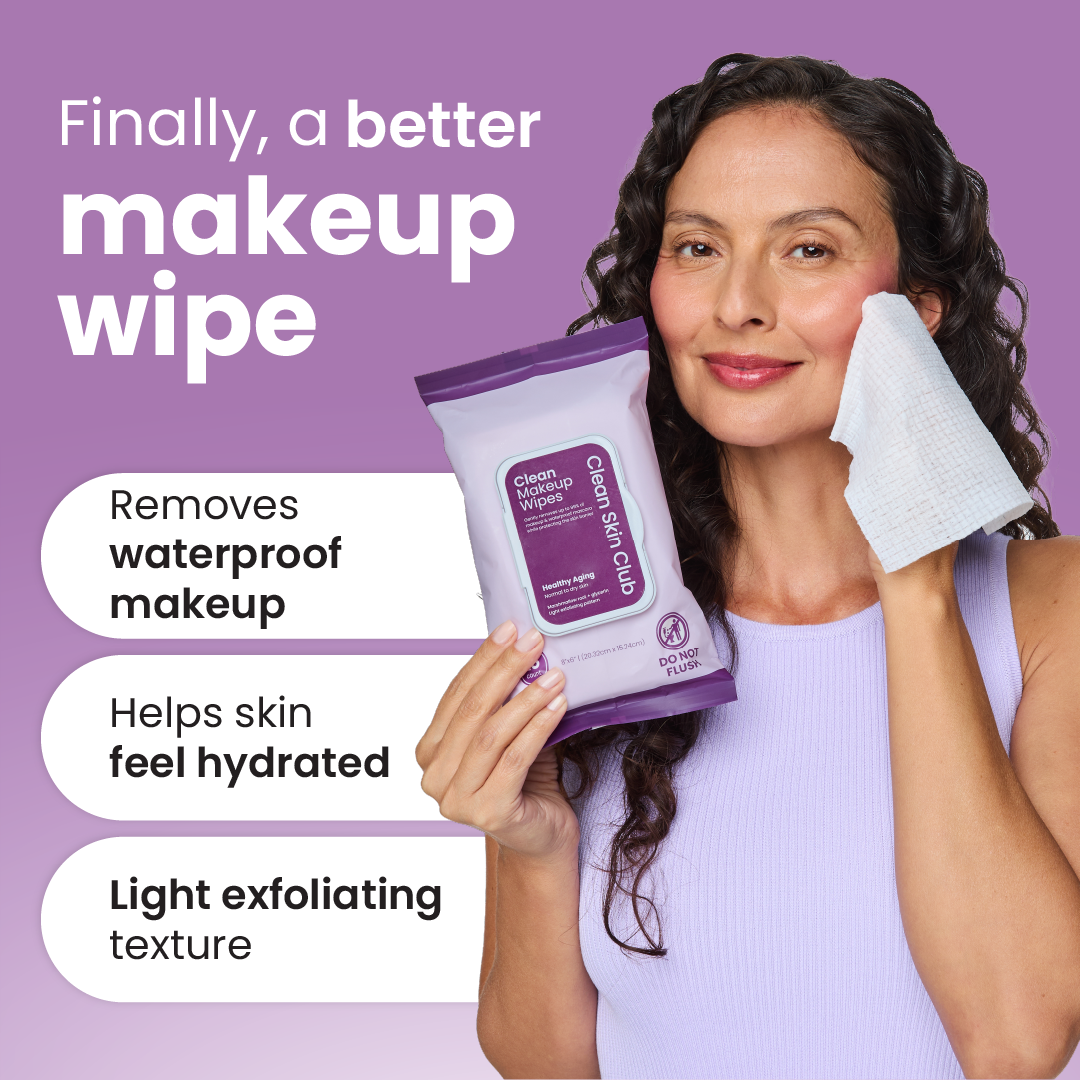 Clean Makeup Wipes Healthy Aging