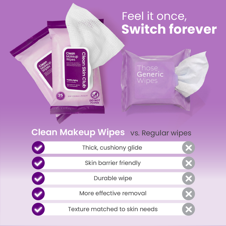 Clean Makeup Wipes Healthy Aging