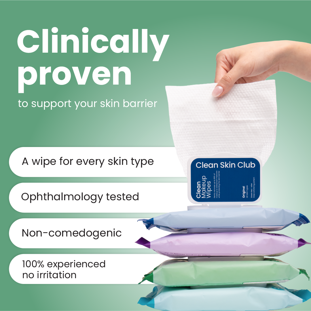 Clean Makeup Wipes Sensitive Skin Travel - 10ct