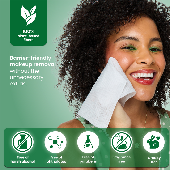 Clean Makeup Wipes Sensitive Skin - 25ct