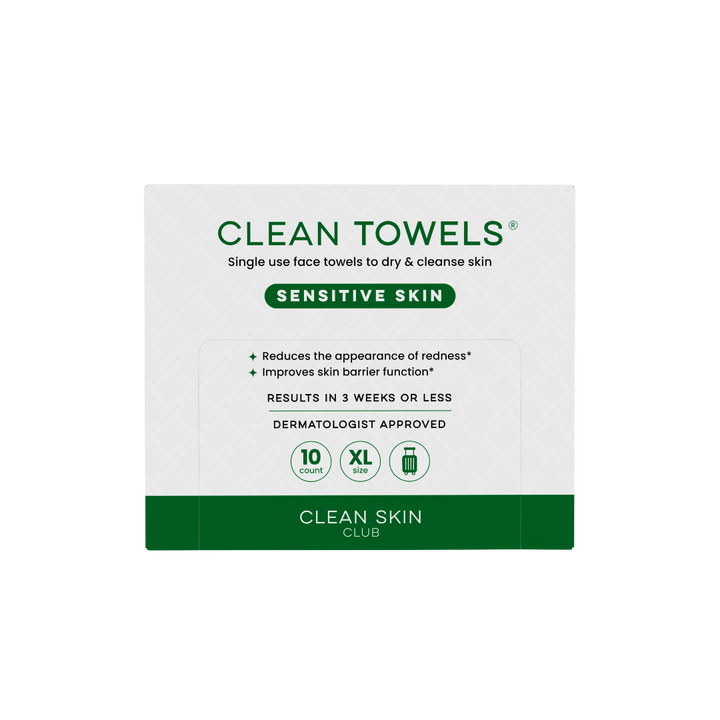 Clean Towels® Sensitive Skin Travel (10 count)