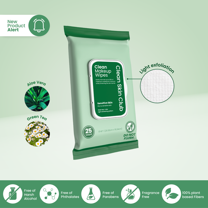 Clean Makeup Wipes Sensitive Skin