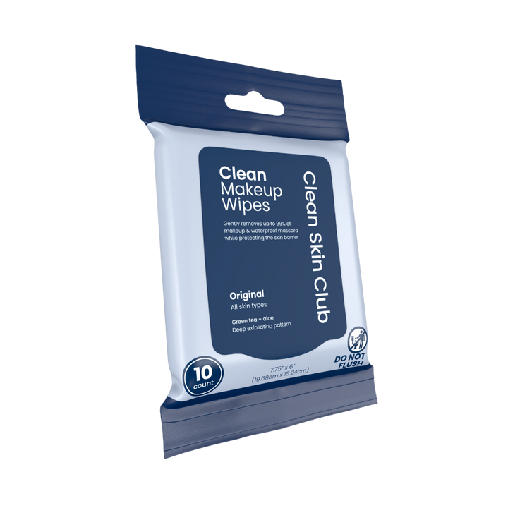 Clean Makeup Wipes Original Travel - 10ct