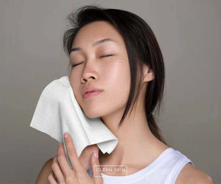 Clean Towels XL - Skincare For Sensitive Skin, Makeup Removal, Natural Barrier Protection