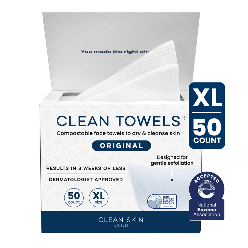 Original Clean Towels XL OG 50ct - front with badges