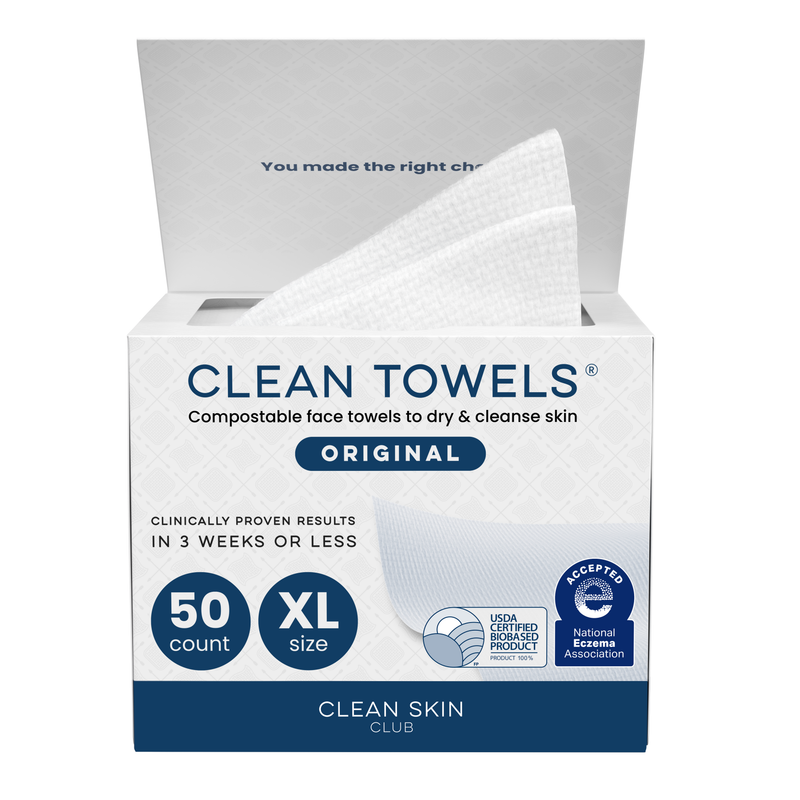 Original Clean Towels XL OG 50ct - front with badges