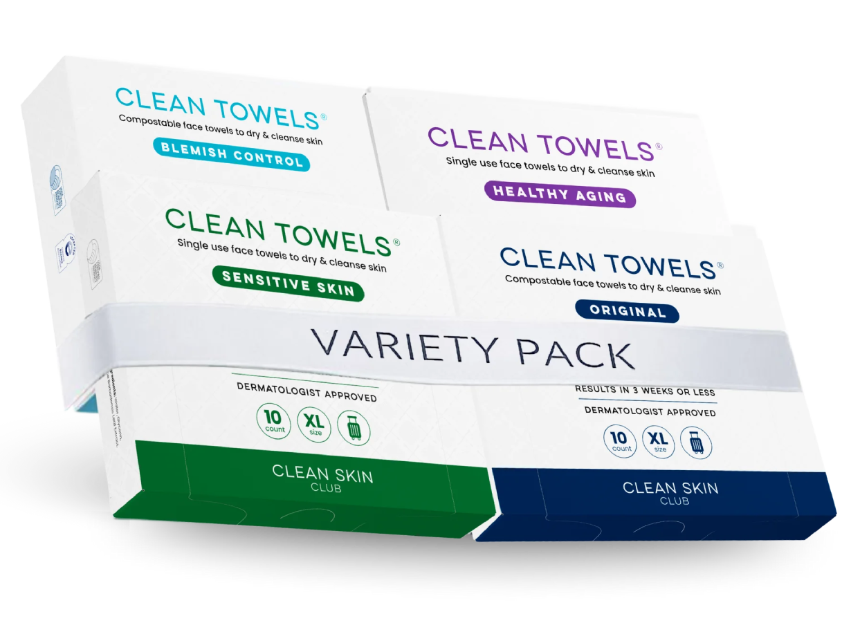 NEW! Clean Towels Variety Pack