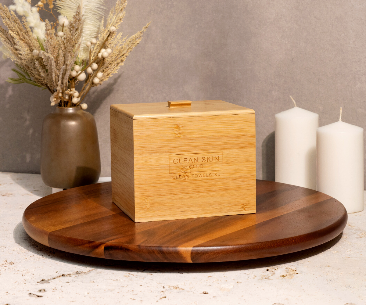 Luxe Bamboo Box with Cover