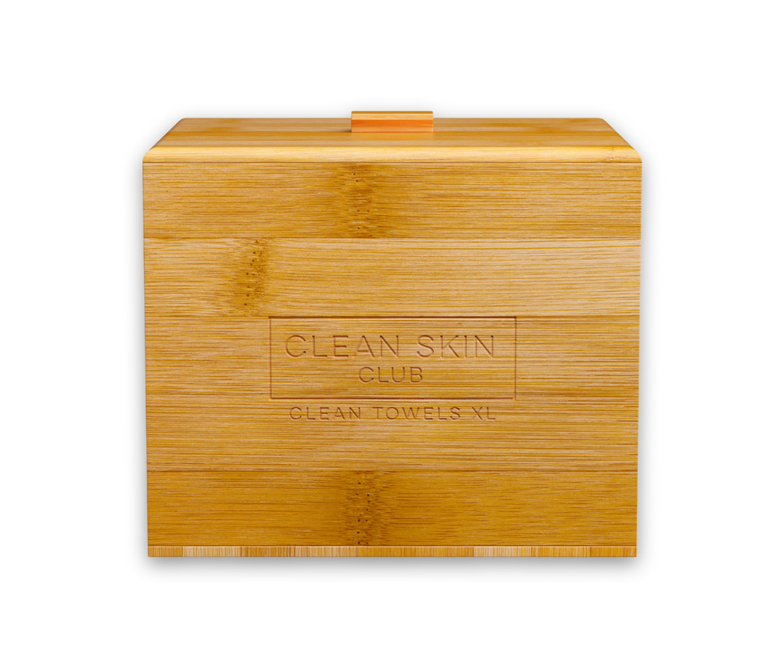 Luxe Bamboo Box with Cover Clean Skin Club