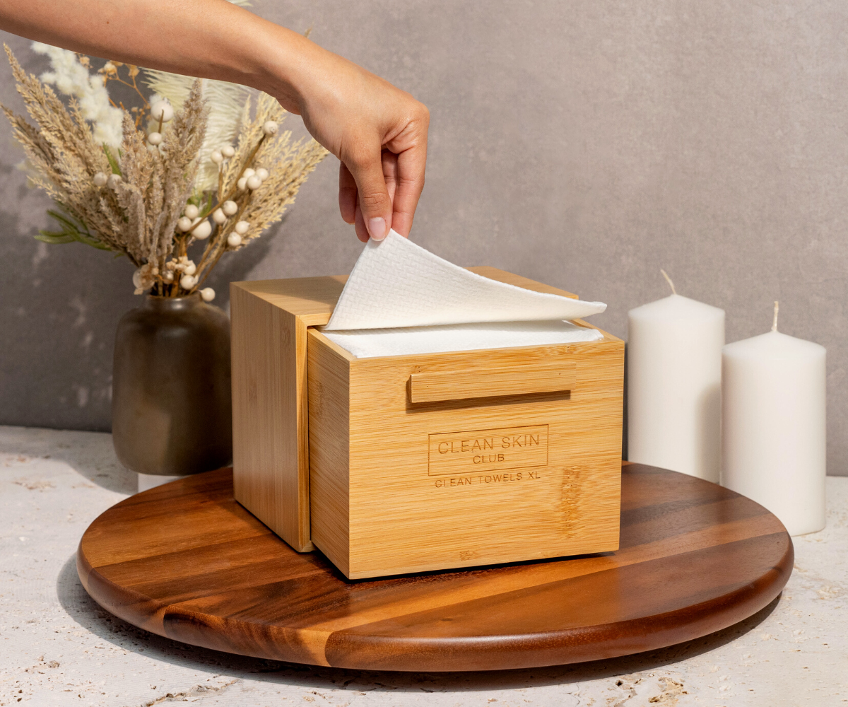 Luxe Bamboo Box with Drawer | Stylish & Sustainable Storage